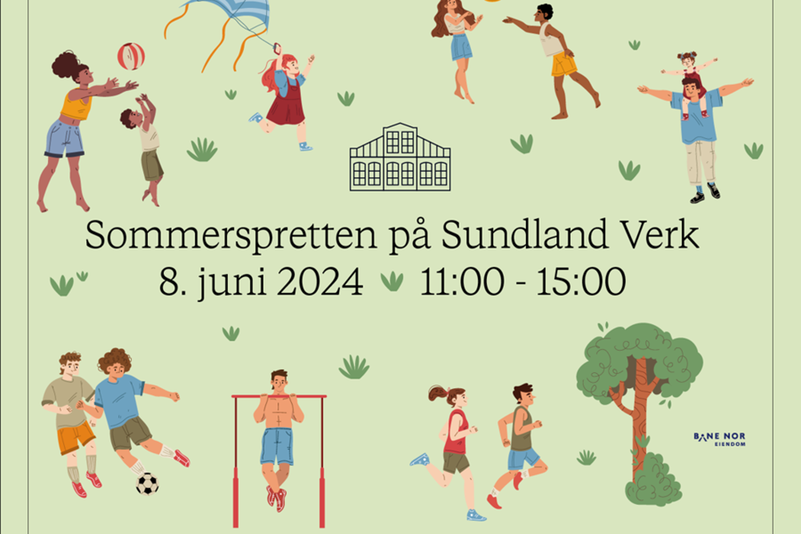 Illustrasjon av ulike aktiviteter