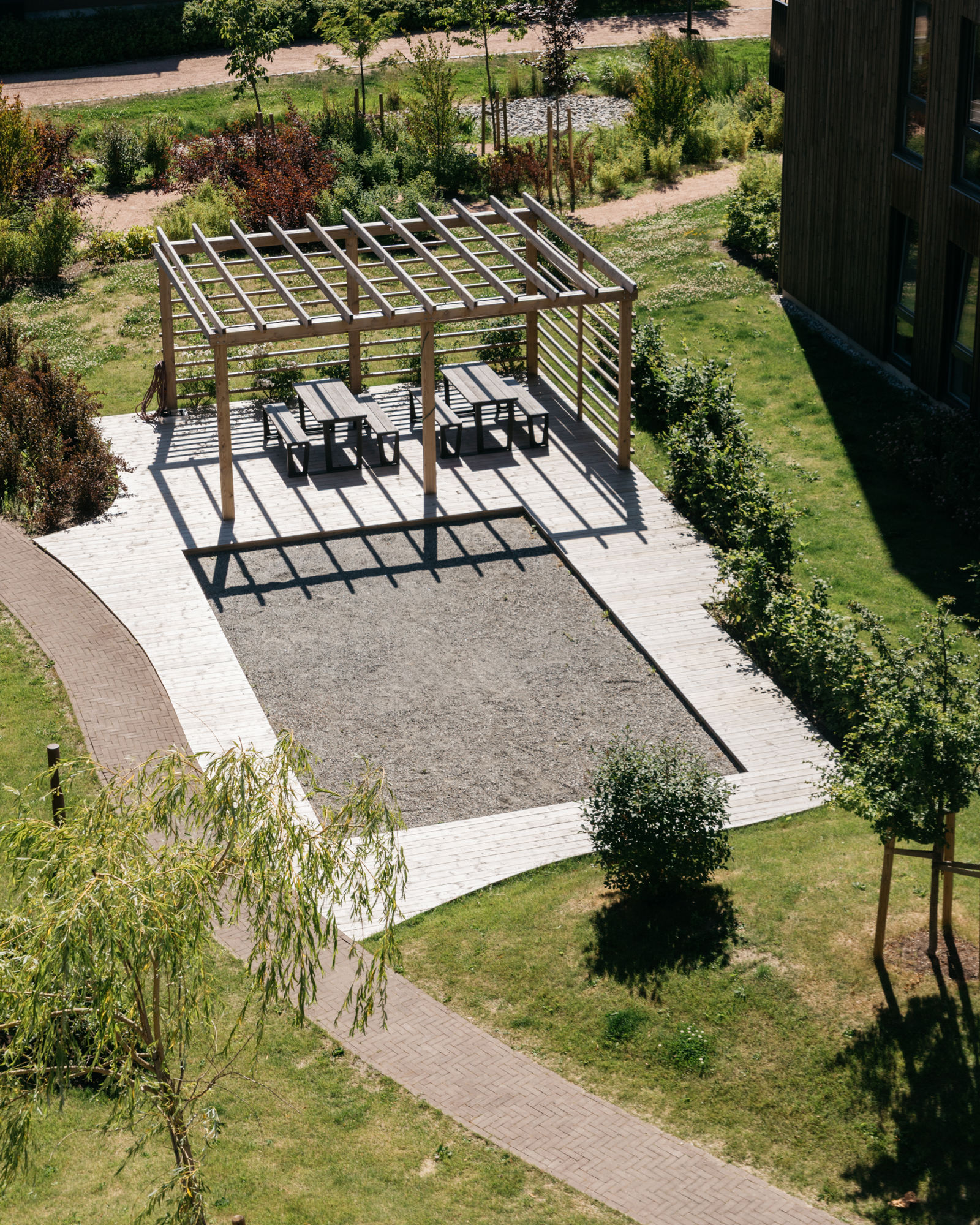 Felles uteområder - grønt og opparbeidet