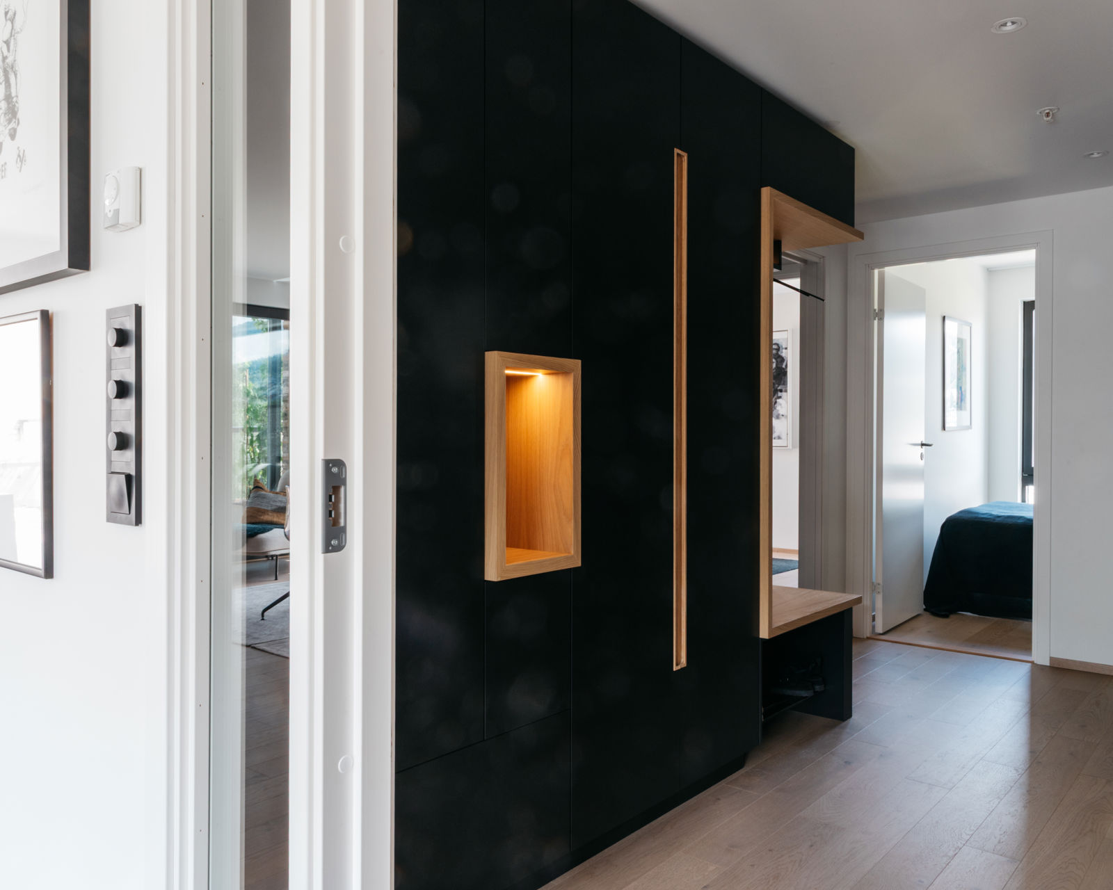 Garderobeskap i gang